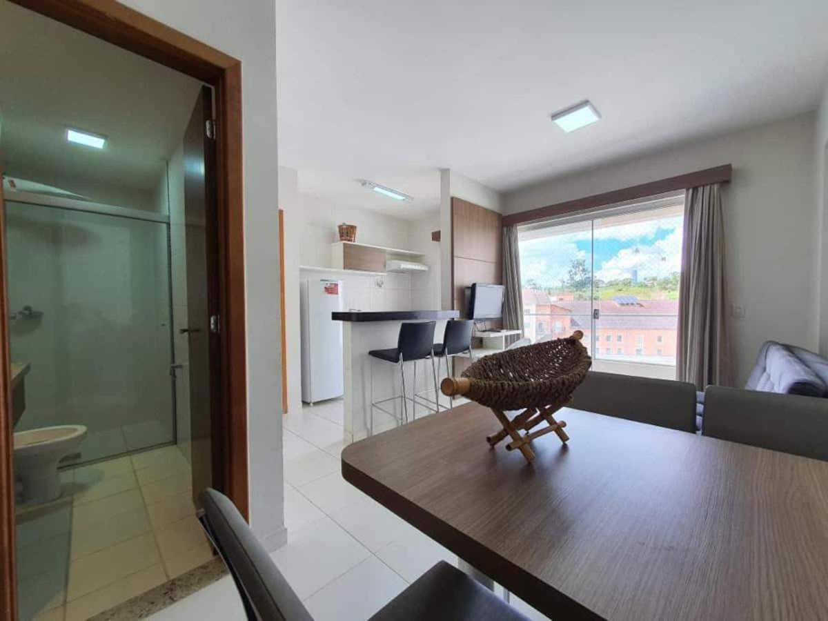 Flat 621 Veredas Hotel Rio Quente ,Vista Piscina ,2 Ar Condicionados Eksteriør billede